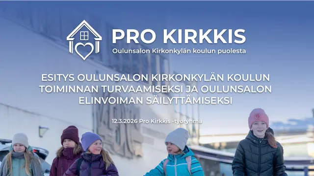 Pro Kirkkis -esityksen kansikuva